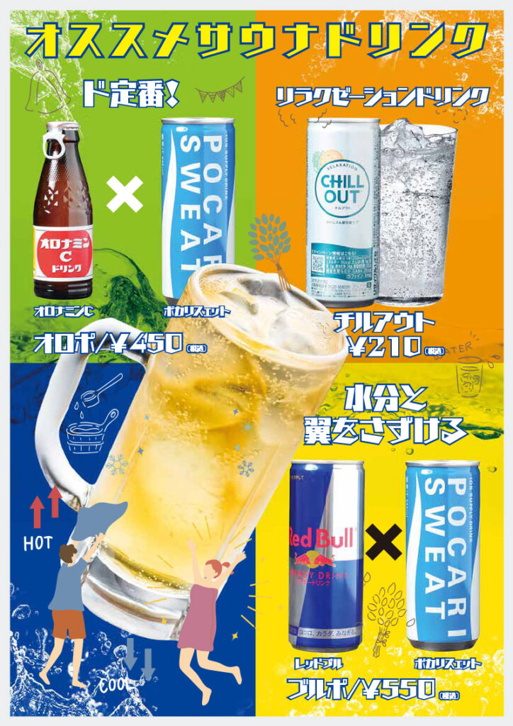 おすすめサウナドリンク
